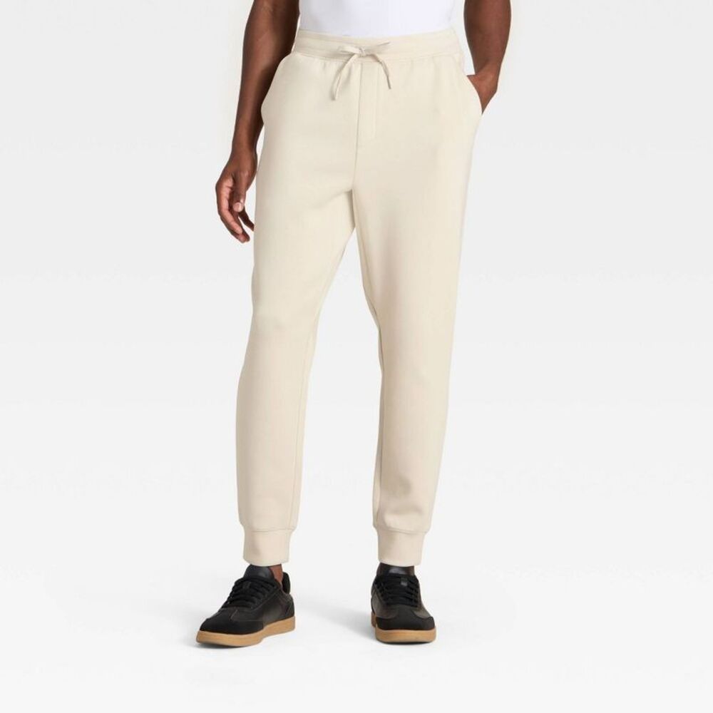 Men's Sleek Spacer Jogger - All In Motion Light Gray S